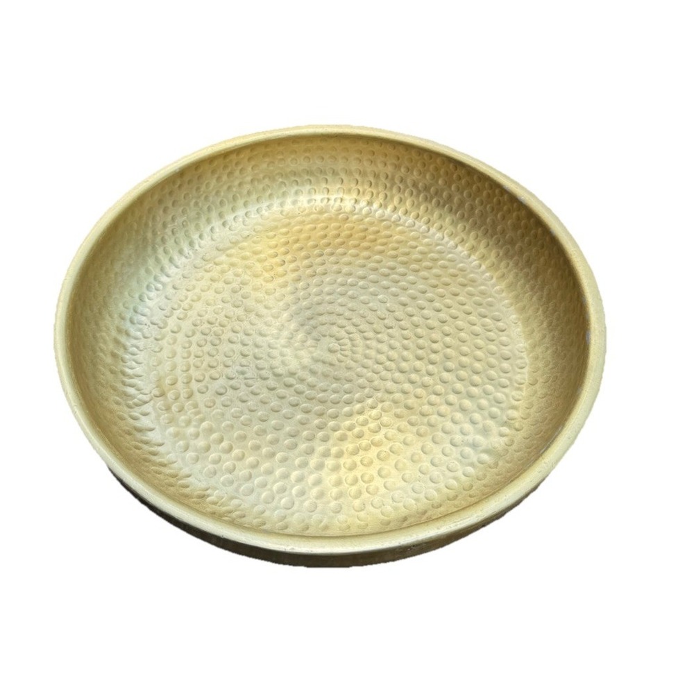 American Metalcraft‎ Hammered Aluminum DW Seafood Tray 14" Gold Finish ADSEAG14